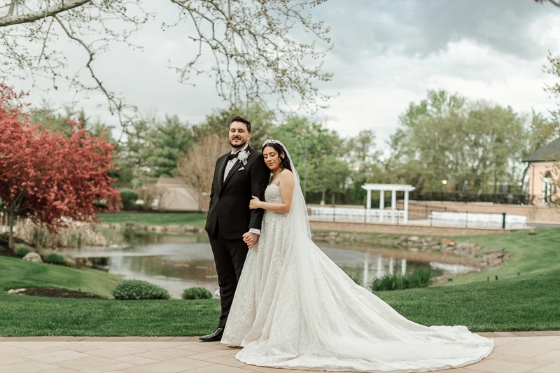 Samantha and Christopher's Wedding Photography at Spring Mill Manor in Ivyland, PA